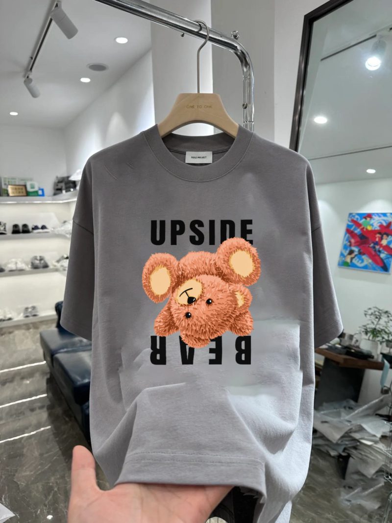 T-SHIRT GẤU XÁM UPSIDE 8914372